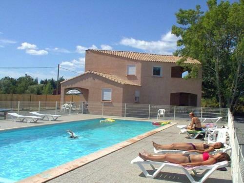 Villa Les Cigales Lablachère Exterior foto